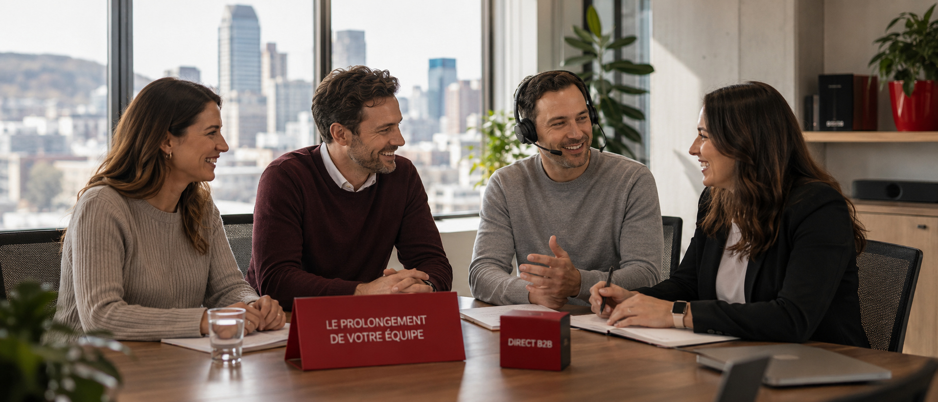 Directeur virtuel du développement des affaires intégré à l'équipe de vente